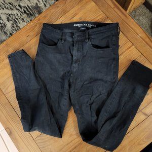 AEO Super Stretch Hi Rise Jegging 8 long